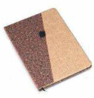 A5 Size Brown Leather PU Notebook