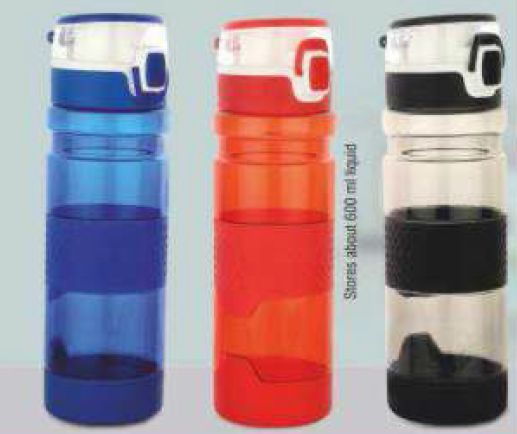 Push Button Water Bottle