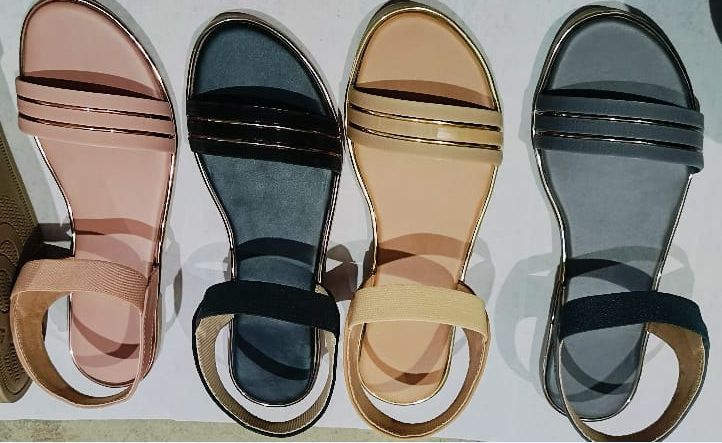 Ladies Open Toe Flat Sandals