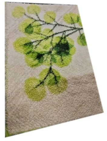 Floral Printed Cotton Door Mat