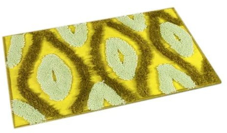 Yellow Cotton Door Mat