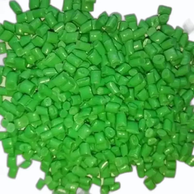 Green Plastic Granules