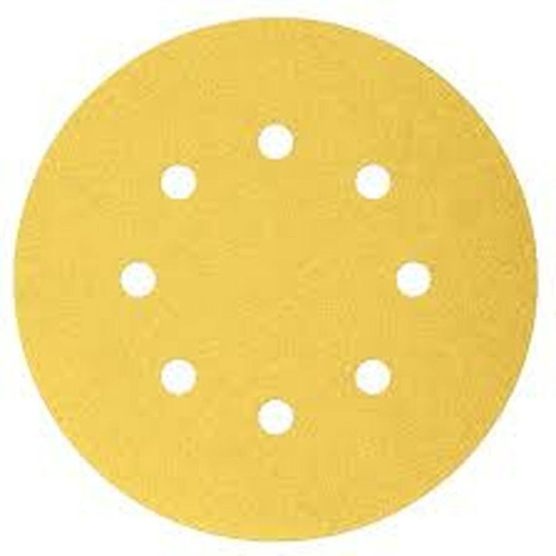 Yellow Velcro Sanding Disc