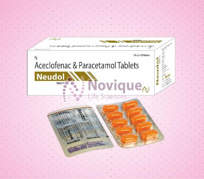 Aceclofenac &amp; Paracetamol Tablets