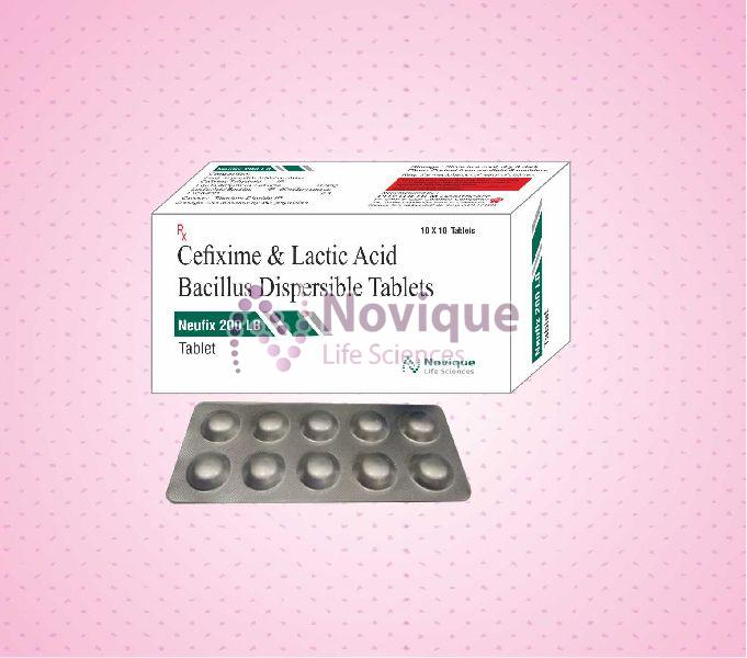 Cefixime & Lactic Acid Bacillus Dispersible Tablets