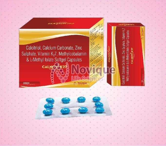 Methylcobalamin & L-methyl Folate Softgel Capsules