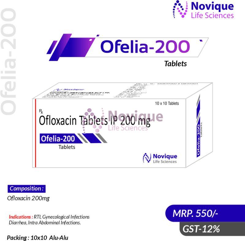 Ofloxacin 200mg Tablets