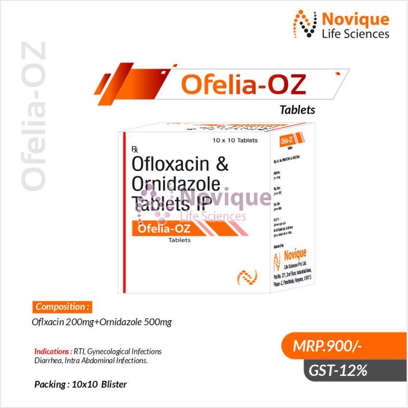 Ofloxacin & Ornidazole Tablets