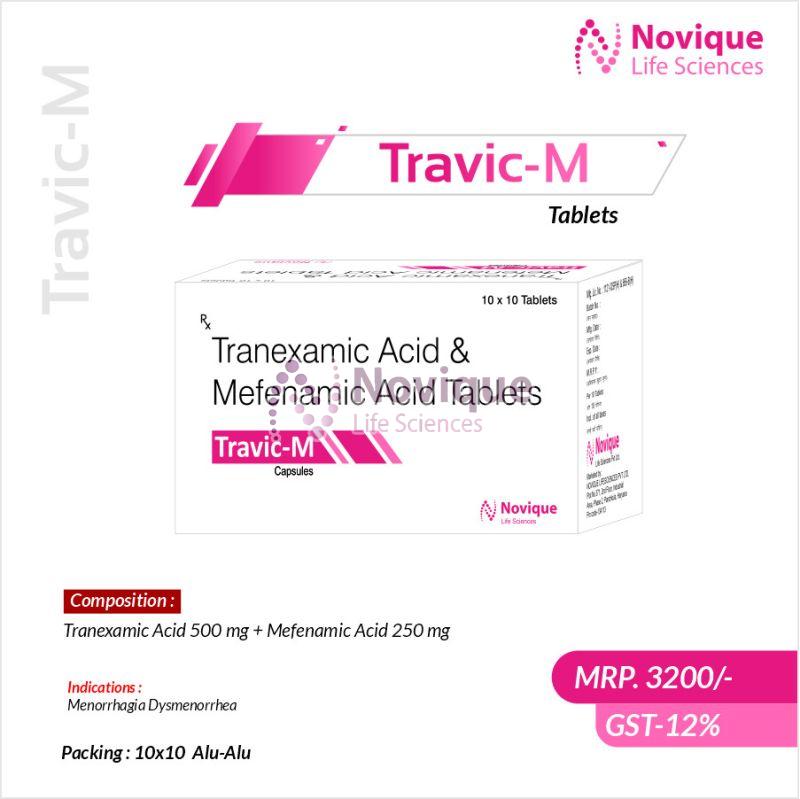 Tranexamic Acid and Mefenamic Acid Tablets