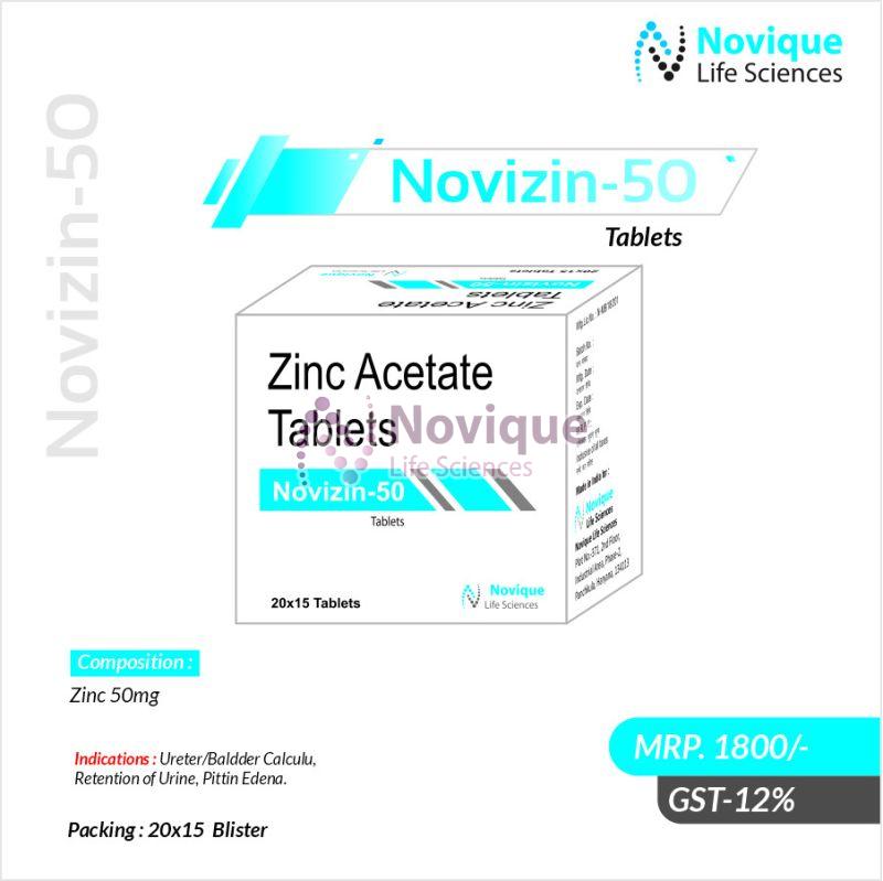 Zinc Acetate Tablets