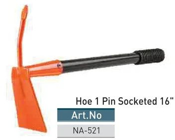 16inch Socketed Garden Hoe with 1 Pin