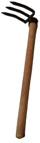 3 Teeth Garden Hand Spade