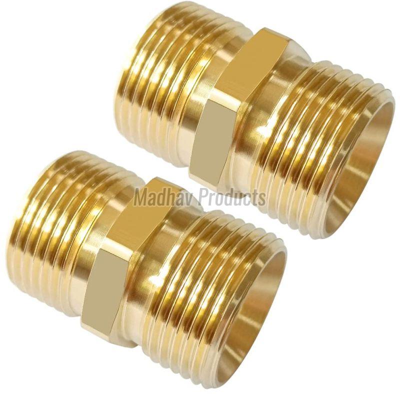 Brass Hex Coupling Nipple