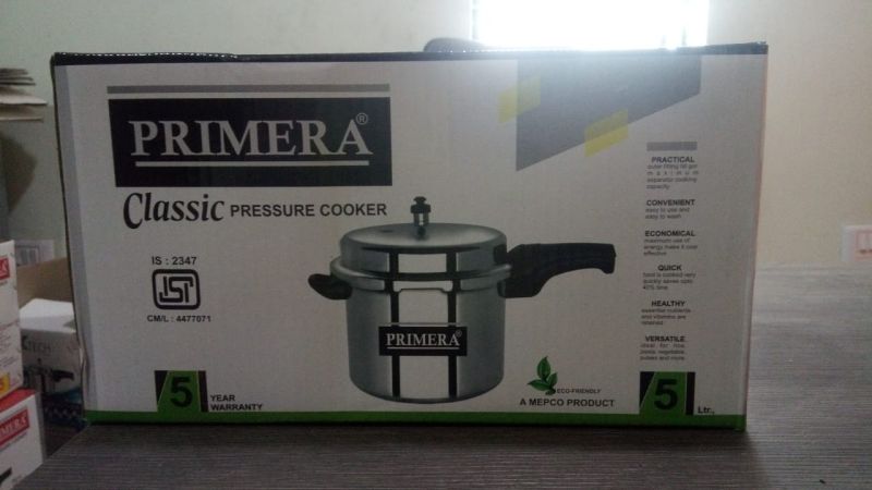 Primera pressure cooker 5 litre price sale