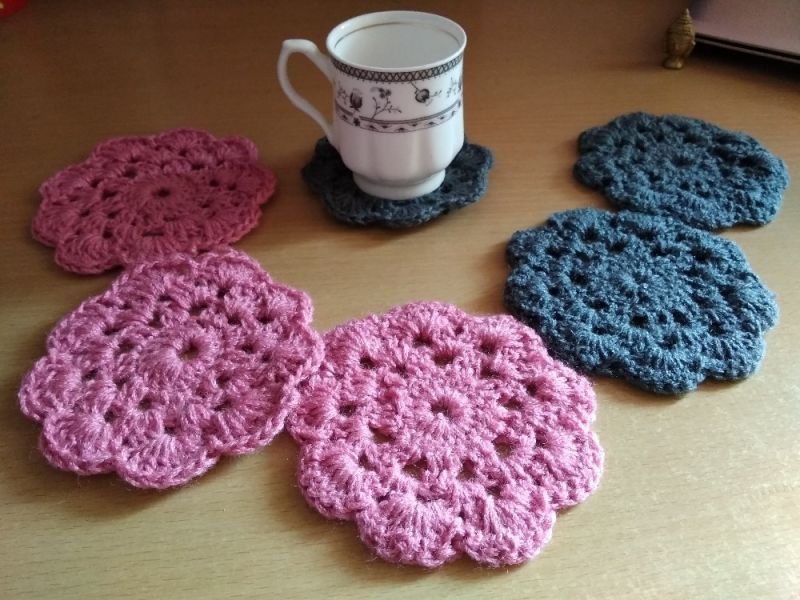 Handmade Crochet Coaster