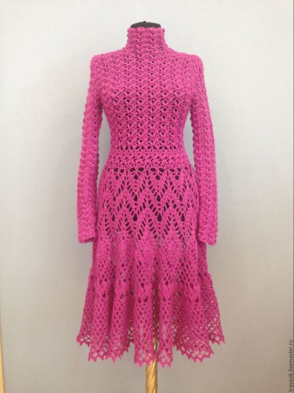 Ladies Handmade Crochet One Piece Dress