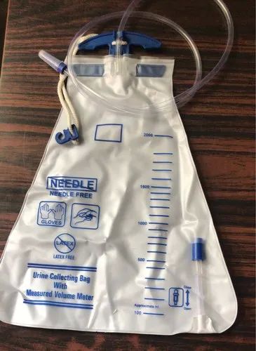 Urine Collection Bag with Measured Volume Meter