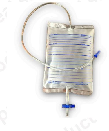 Urine Collection Bag with T-Bottom Outlet