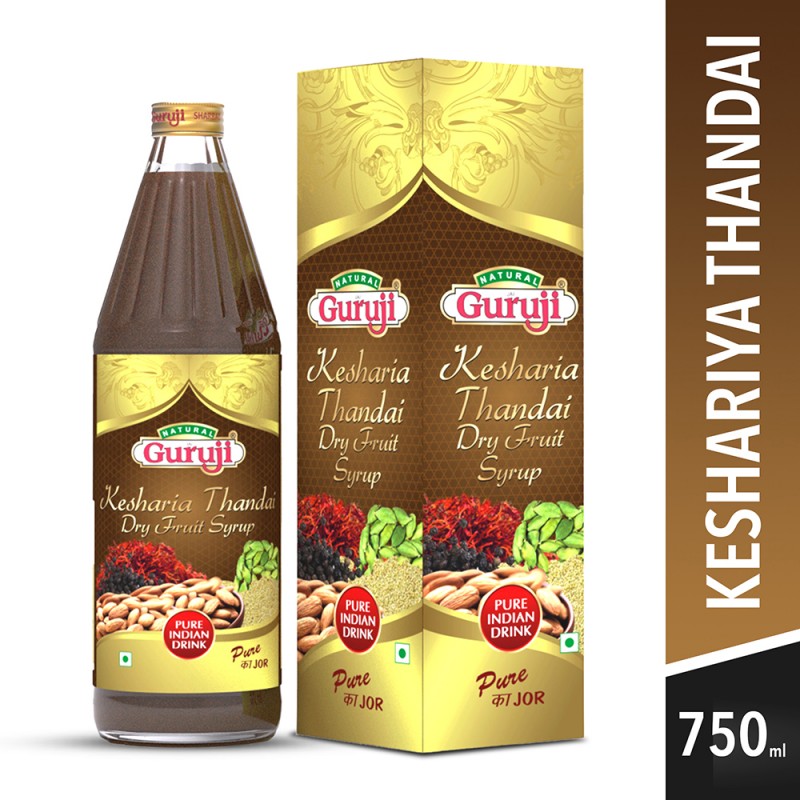 Kesharia Thandai Dry Fruit Syrup