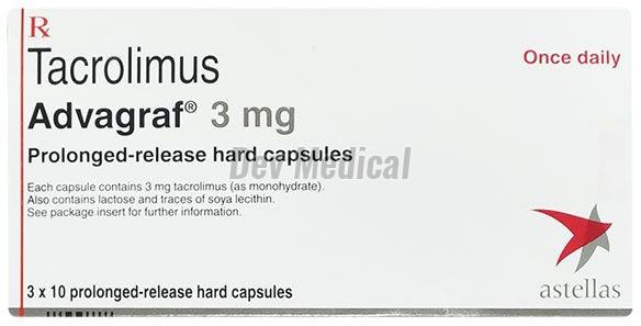 Advagraf 3mg Capsules