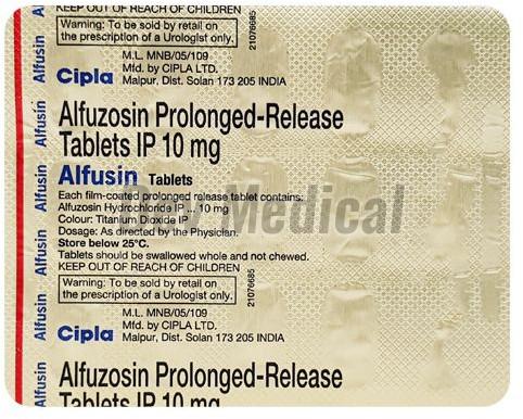 Alfusin 10mg Tablets