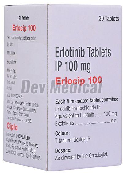 Erlocip 100mg Tablets