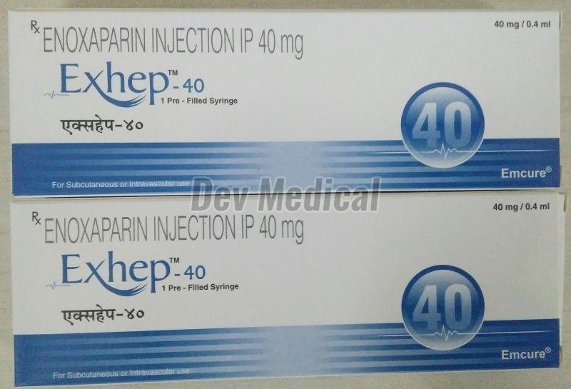 Exhep 40mg Injection