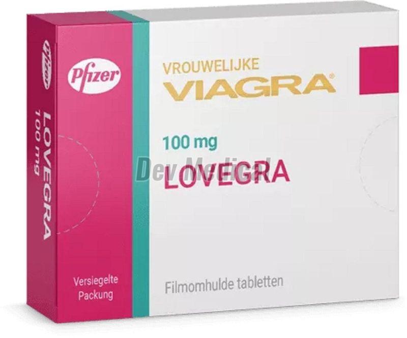 Lovegra 100mg Tablets