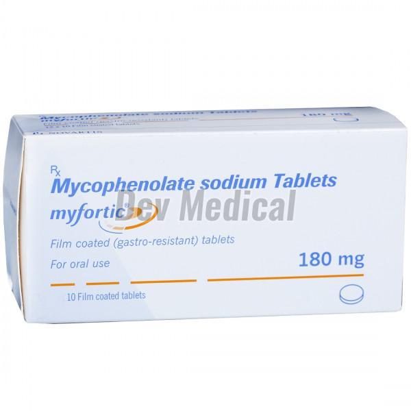 Myfortic 180mg Tablets