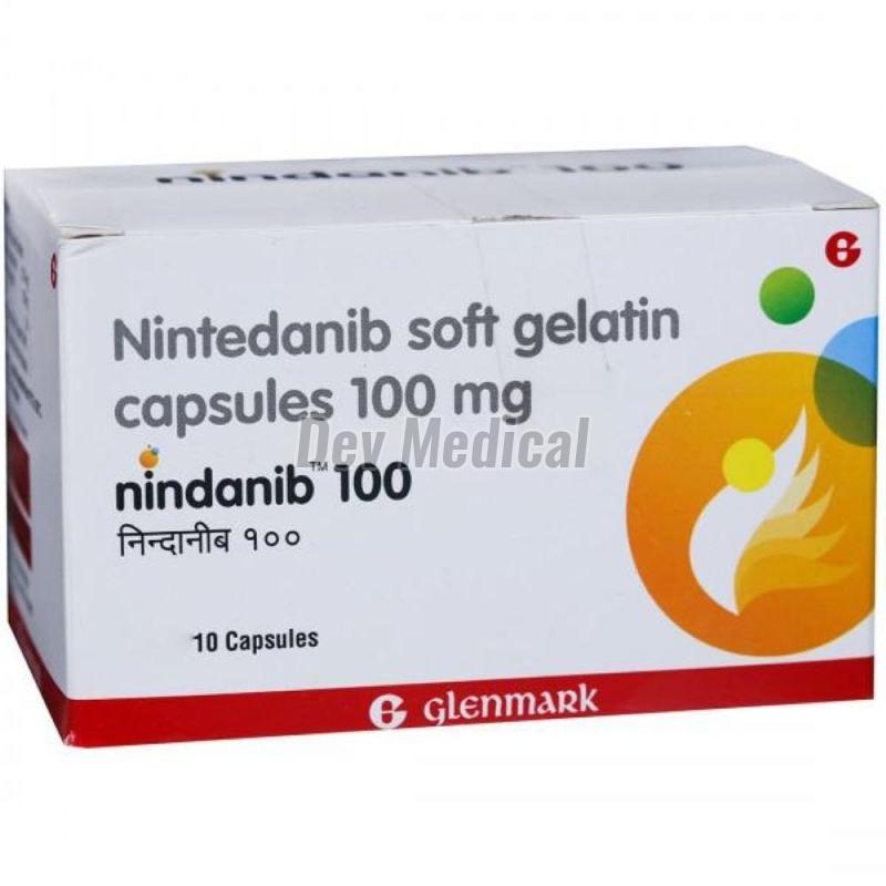 Nindanib 100mg Soft Gelatin Capsules