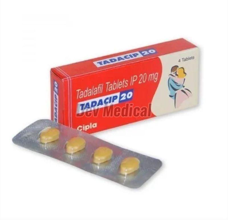 Tadacip 20mg Tablets