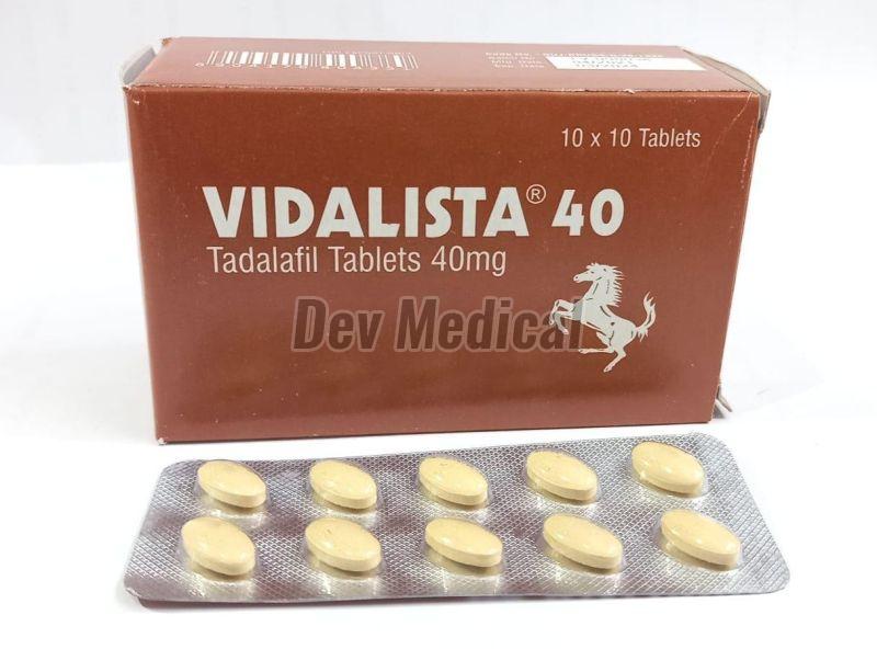 Vidalista 40mg Tablets