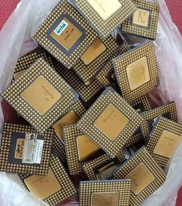 Ceramic CPU Processor Scrap