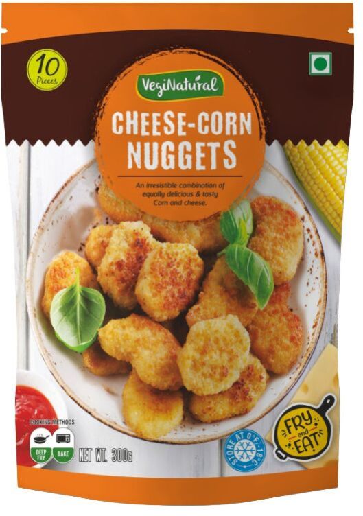Ready to Eat Cheese Corn Nuggets