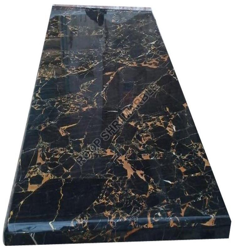 Black Marble Table Top