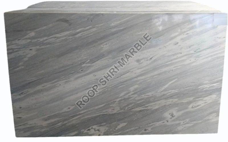 Cloudy Grey Marble Slab