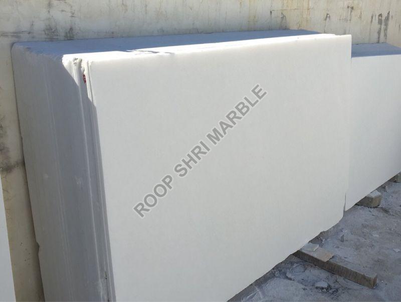 White Indian Carrara Marble Slab