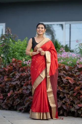 Maheshwari Silk Saree