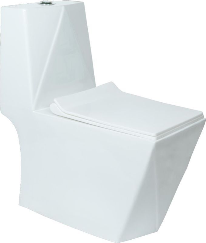 Square Diamond One Piece Water Closet