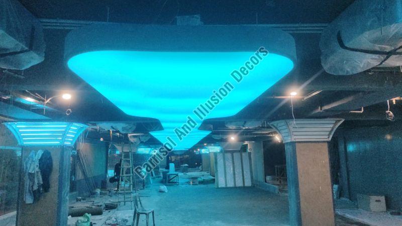 Dynamic Color-Changing Stretch Ceiling