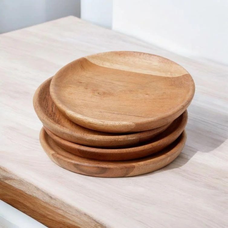 Wooden Dinner Plate