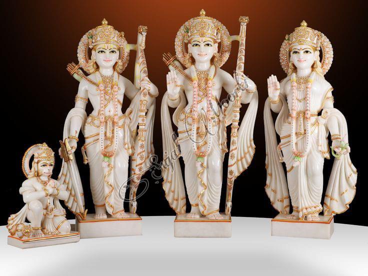 Marble Ramdarbar Statue