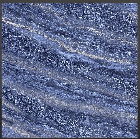 Ebony Blue Glossy Floor Tiles