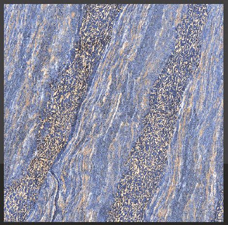 Ethen Blue Glazed Vitrified Floor Tiles