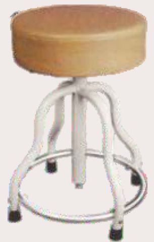 Cushioned Top Revolving Stool