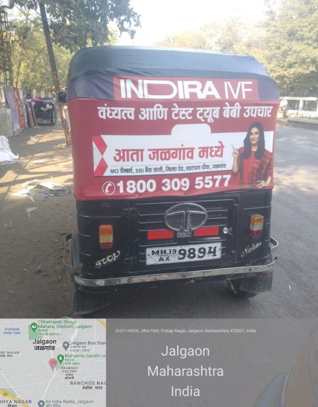 Auto-rickshaw advertising agency in Maharashtra India