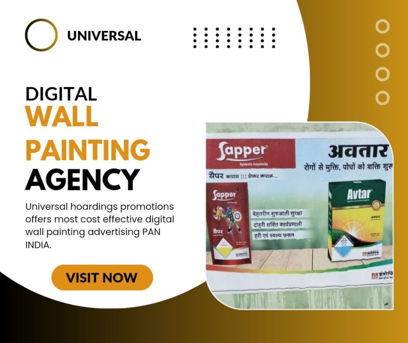 Digital wall painting advertising agency in kolkata west bengal India