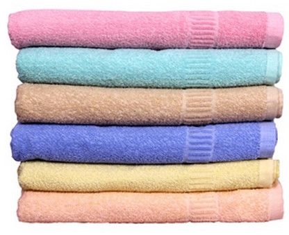 Plain Cotton Bath Towel