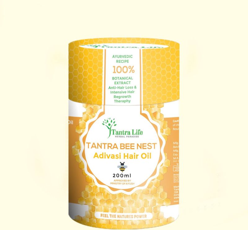 Adivasi Hair Oil Tantra Yellow Bee Nest 200 Ml
