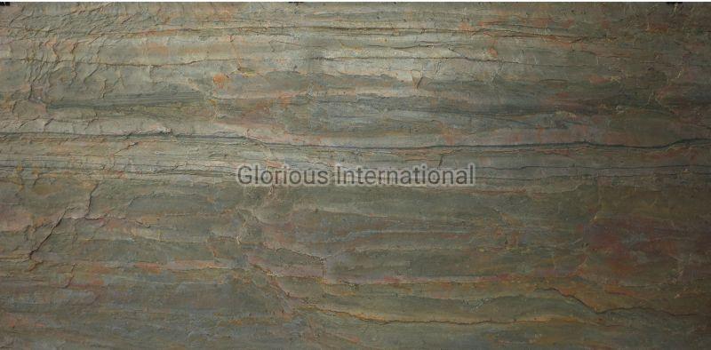 Burning Forest Fire Slate Stone Veneer Sheets